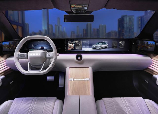 AUDI E量产版最新谍照曝光 将于2025年内上市