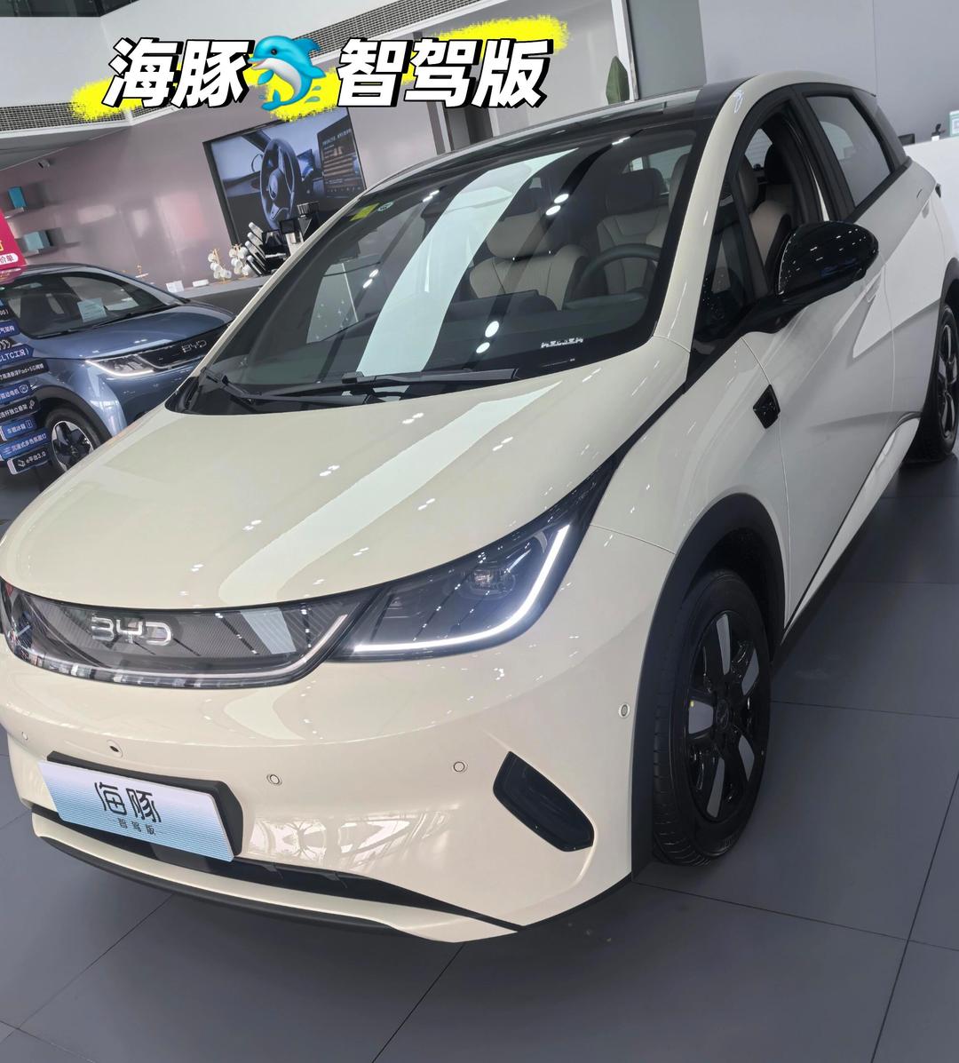 新款海豚实车图曝光 可选装智驾