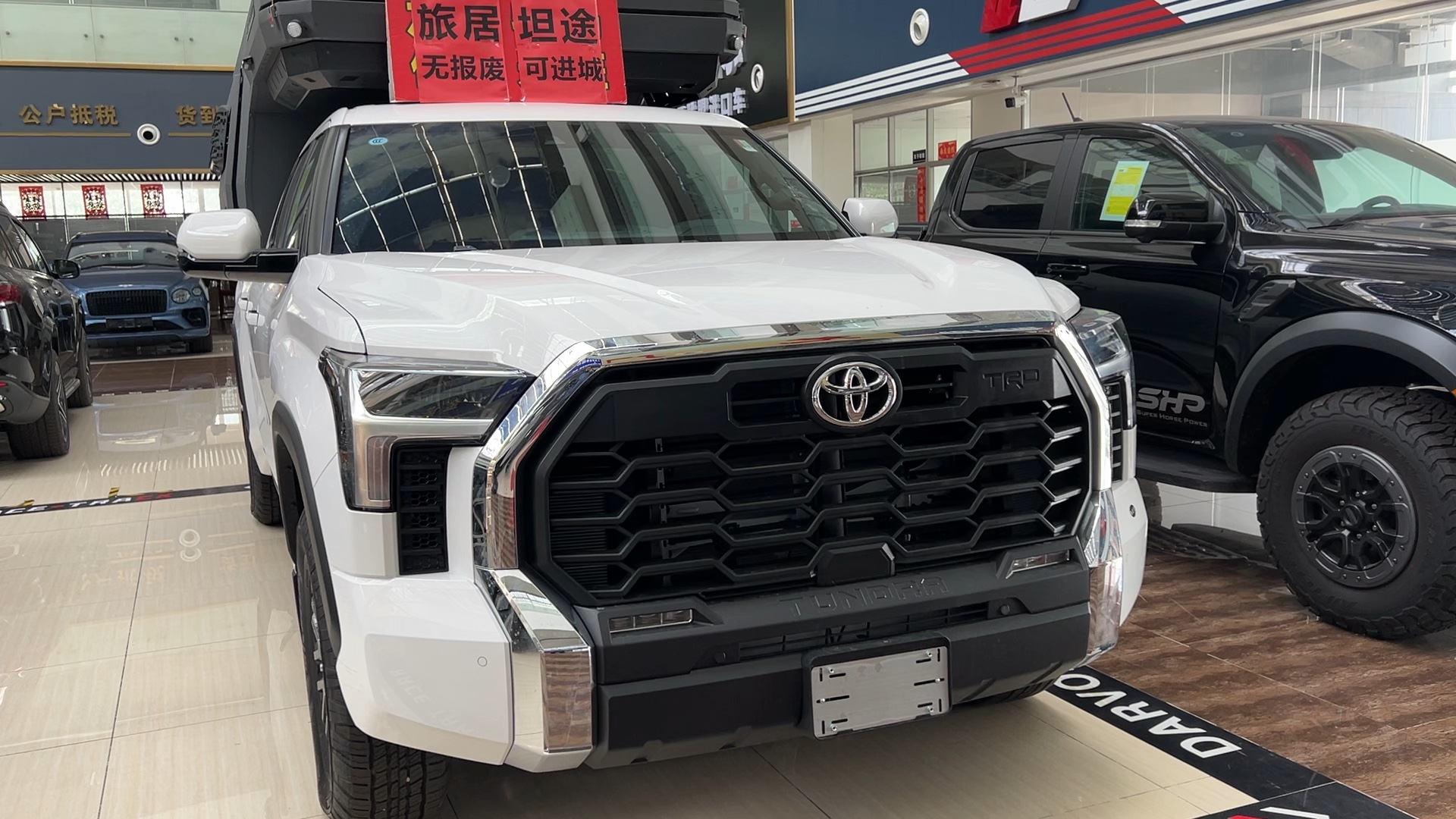 平行进口丰田坦途促销48万起 欢迎前来试驾