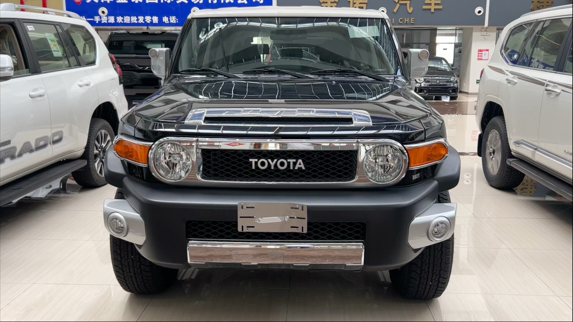 2023款中东版酷路泽FJ国六现车评测体验