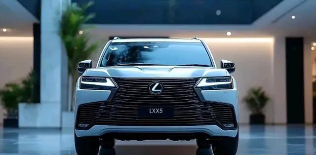 豪华版“陆巡”来了,全新雷克萨斯LX600到店,外观终于不再低调